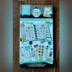 The Happy Planner - Baby Boy Sticker Book